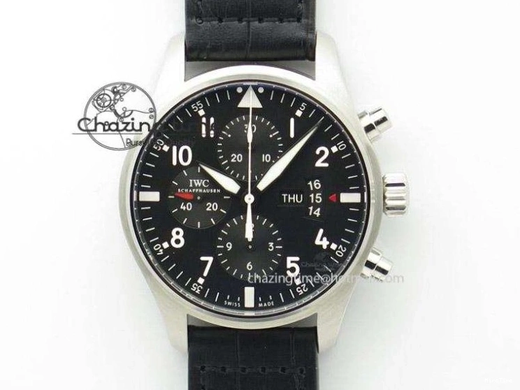 MIROTIME 0218 Aquatimer Chrono IW376803 V6F 1:1 Best Edition Gray Dial on Rubber Strap A FlexibleFit 7153